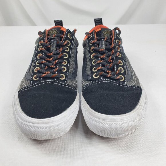 ❤Vans X Spitfire Men\'s Black/Flame Athletic Wheels Skate Old Skool Shoe Size 7.5 main image 6